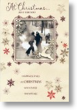 Iceskating, General Christmas Card