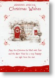 Snow Decked Post Office, General Christmas Card