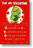 Mean the World, Funny Valentine's Day Card