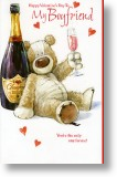 Bubbly, Boyfriend Valentine's Day Card