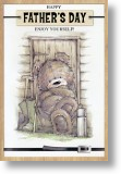 Gardening-Bear, Large Card