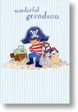 Ahoy Captain, Grandson Birthday Card