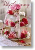 Ribbons & Flowers - 40th