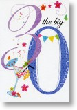 Bunting & Cocktails, 30th Birthday Card