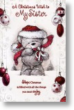 Glittery Baubles - Sister