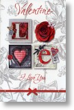 Love Collage, Valentine's Day Card