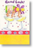 Champers, Good Luck Card