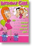Fantasy, Funny Rude Birthday Card