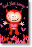 Red-Devil, Funny Rude Valentine's Day Card