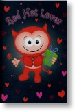 Red Hot Lover, Valentine's Day Card