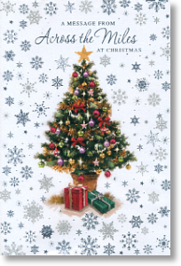 Christmas Tree, Across the Miles Christmas Card