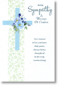 Comfort, Traditional Sympathy Card
