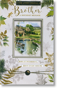 Countryside, Brother Birthday Card