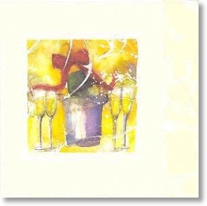 Champagne, Congratulations Card