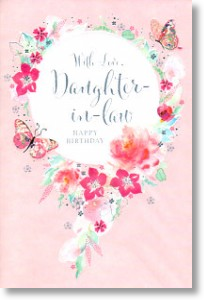 Fabulous Day, Daughter-in-law Birthday Card