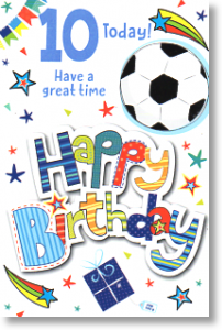 Great Time, 10th Birthday Card