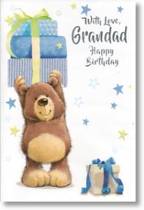 Happy Birthday, Cute Grandad Birthday Card