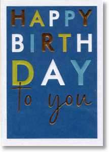 Happy-Birthday, Birthday Card for Him