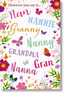 Just the Best, Grandma Birthday Card