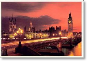 Sunset, Westminster