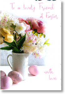 Lovely Friend, Easter Card