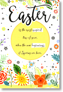 Magical, Easter Card