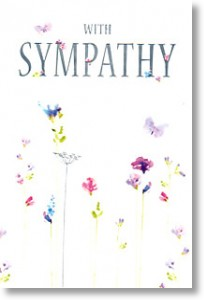 Meadow Flowers, Sympathy Card