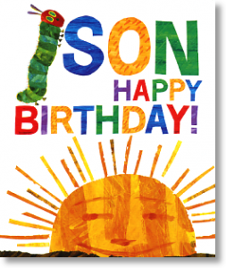 Very Hungry Caterpillar - Son