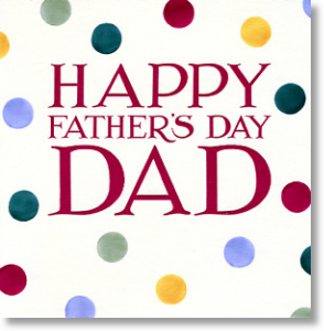 Polka Dots, Father's Day Card