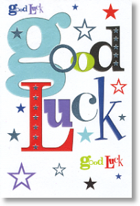 Silver Stars, Good Luck Card