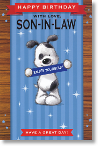 Enjoy Yourself, Son-in-law Birthday Card