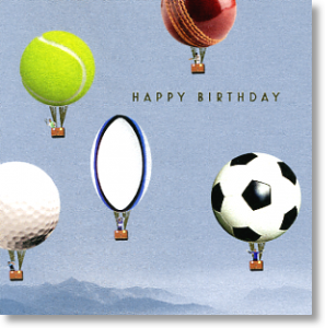 Sky is the Limit, Birthday Card for Him