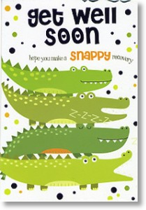 Snappy, Get Well Card