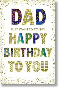 So Special, Dad Birthday Card