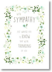 Thinking of You, Sympathy Card