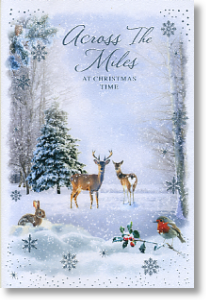 Winter Magic, Across the Miles Christmas Card