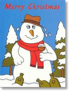Snowman, General Christmas Card