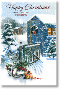 The Garden, Traditional General Christmas Card