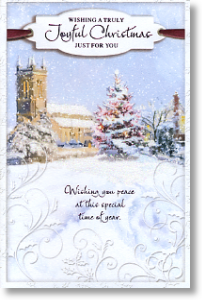 Joyful Christmas, Religious General Christmas Card