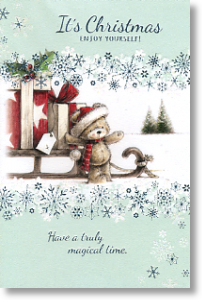 Truly Magical Time, Cute General Christmas Card