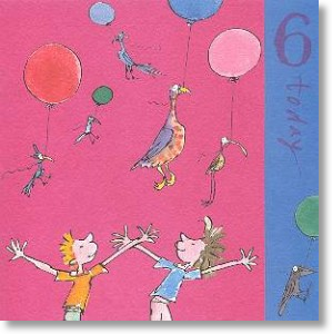 Balloons, 6th Birthday Card