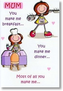 Most of All..., Mum Mother's Day Card