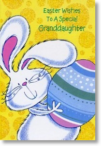 A Special Granddaughter, Granddaughter Easter Card