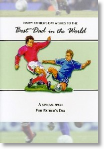Football, Father's Day Card