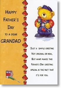 Dear Grandad, Grandad Father's Day Card