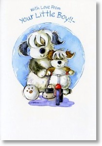 From Your Little Boy, Daddy Father's Day Card