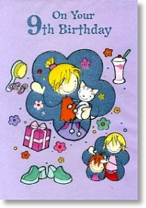 On Your 9th Birthday