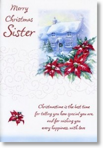 Christmastime, Sister Christmas Card