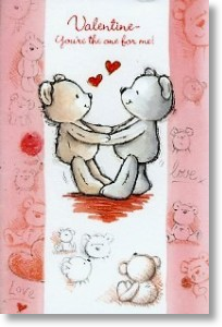 Holding Paws, Cute Valentine's Day Card