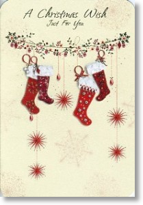 Stockings, General Christmas Card